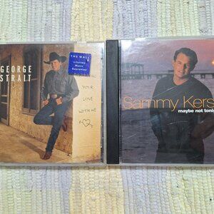 2 Cds George Strait & Sammy Kershaw